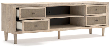 Cielden Two-tone 62" TV Stand - W1199-68 - Bien Home Furniture &amp; Electronics