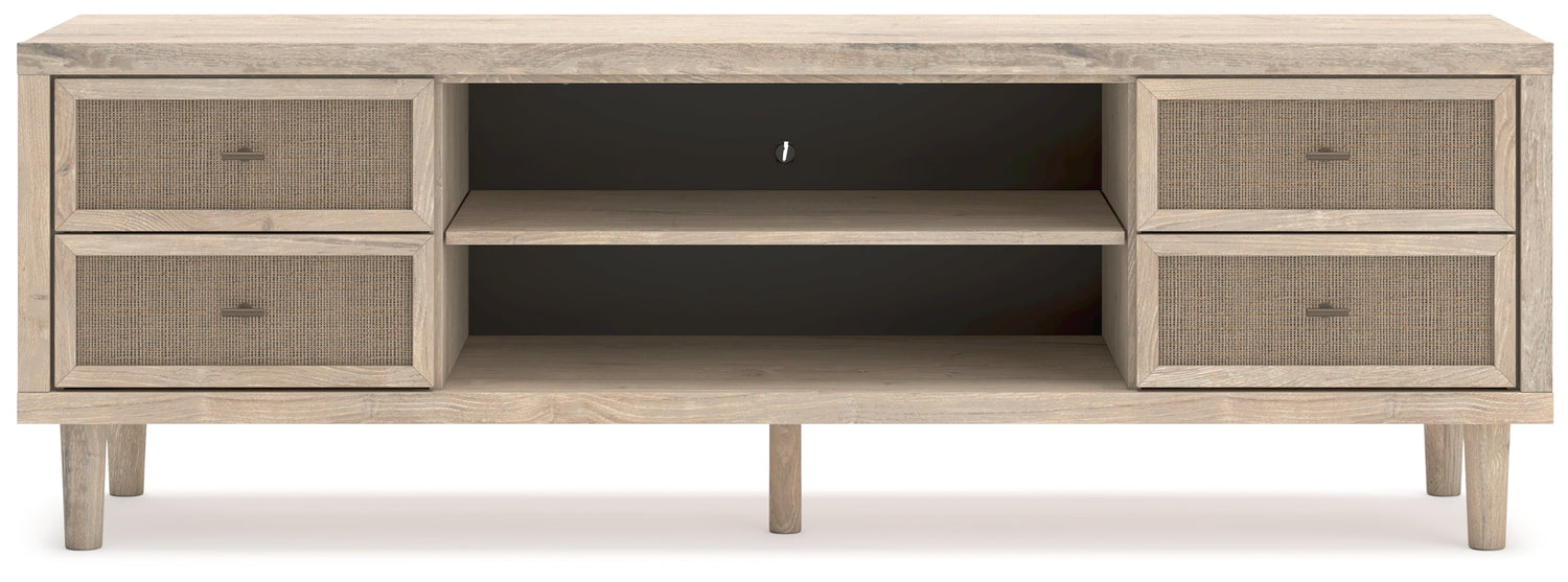 Cielden Two-tone 62" TV Stand - W1199-68 - Bien Home Furniture &amp; Electronics