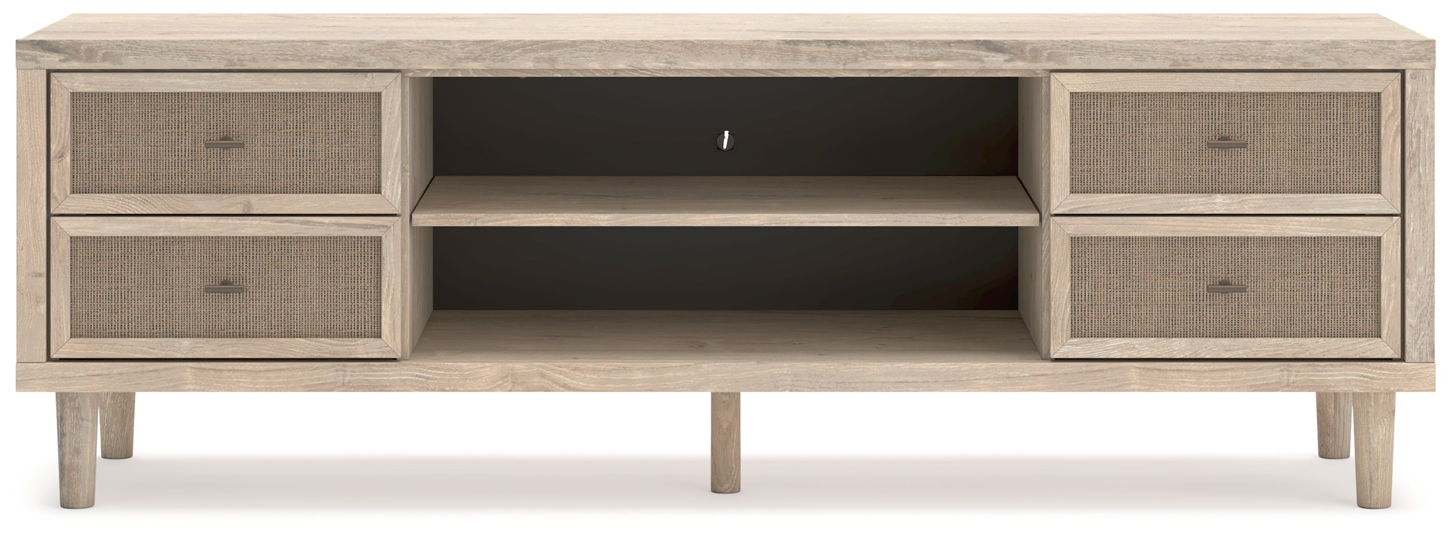 Cielden Two-tone 62" TV Stand - W1199-68 - Bien Home Furniture &amp; Electronics
