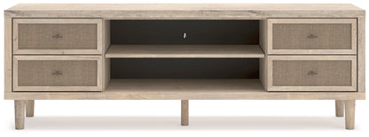 Cielden Two-tone 62" TV Stand - W1199-68 - Bien Home Furniture &amp; Electronics