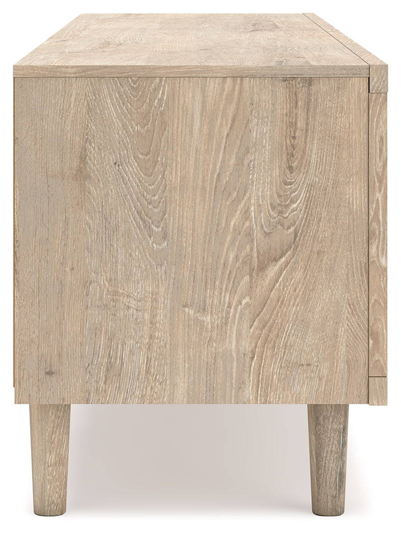 Cielden Two-tone 62" TV Stand - W1199-68 - Bien Home Furniture &amp; Electronics