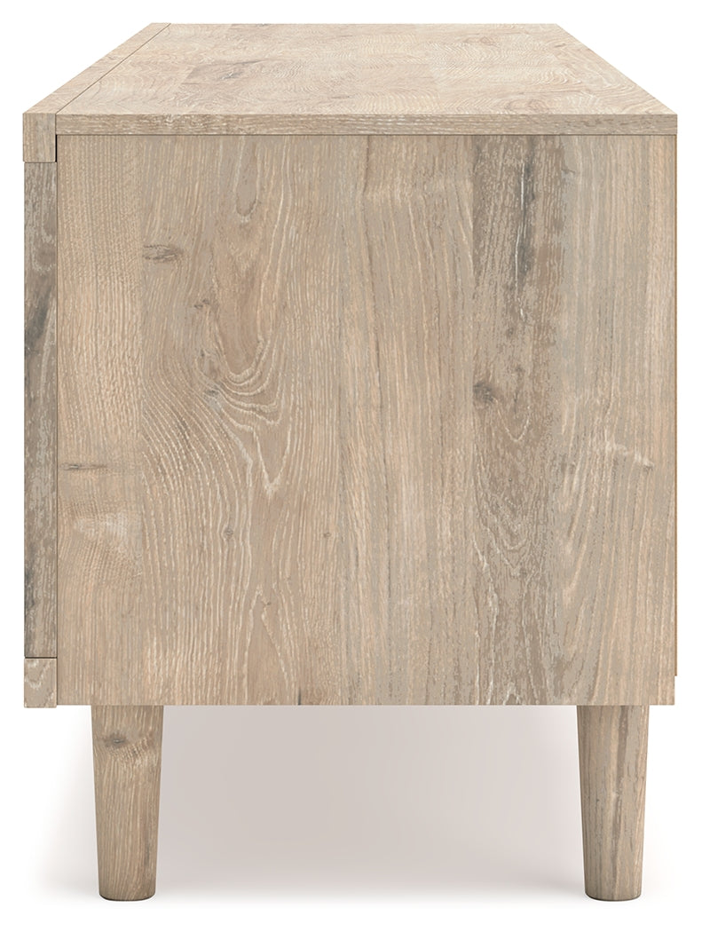 Cielden Two-tone 62" TV Stand - W1199-68 - Bien Home Furniture &amp; Electronics