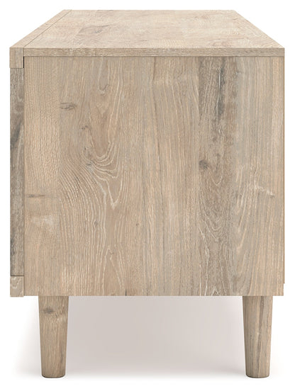 Cielden Two-tone 62" TV Stand - W1199-68 - Bien Home Furniture &amp; Electronics