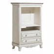 Cinderella Antique White Armoire - 1386NW-7 - Bien Home Furniture & Electronics