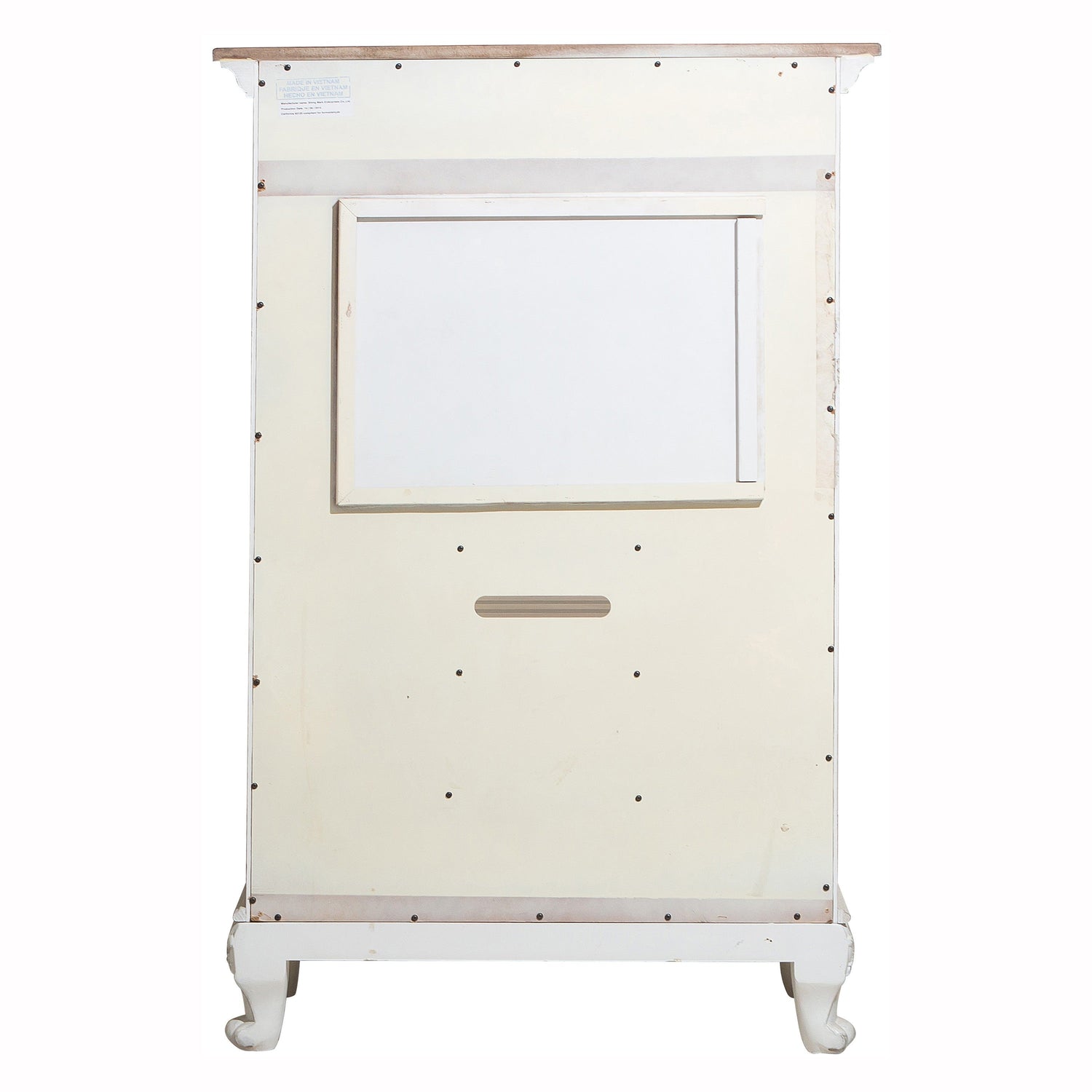 Cinderella Antique White Armoire - 1386NW-7 - Bien Home Furniture &amp; Electronics