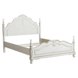 Cinderella Antique White Queen Bed - SET | 1386NW-1 | 1386NW-2 | 1386NW-3 - Bien Home Furniture & Electronics