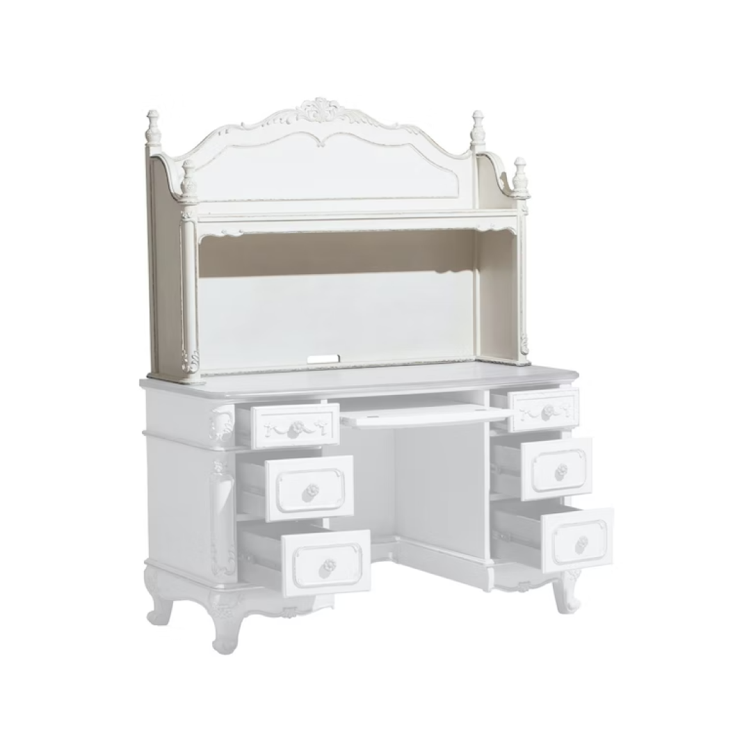 Cinderella Antique White Writing Desk - 1386NW-11 - Bien Home Furniture &amp; Electronics