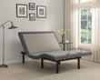Clara Gray/Black California King Adjustable Bed Base - 350131KW - Bien Home Furniture & Electronics