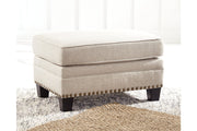 Claredon Linen Ottoman - 1560214 - Bien Home Furniture & Electronics