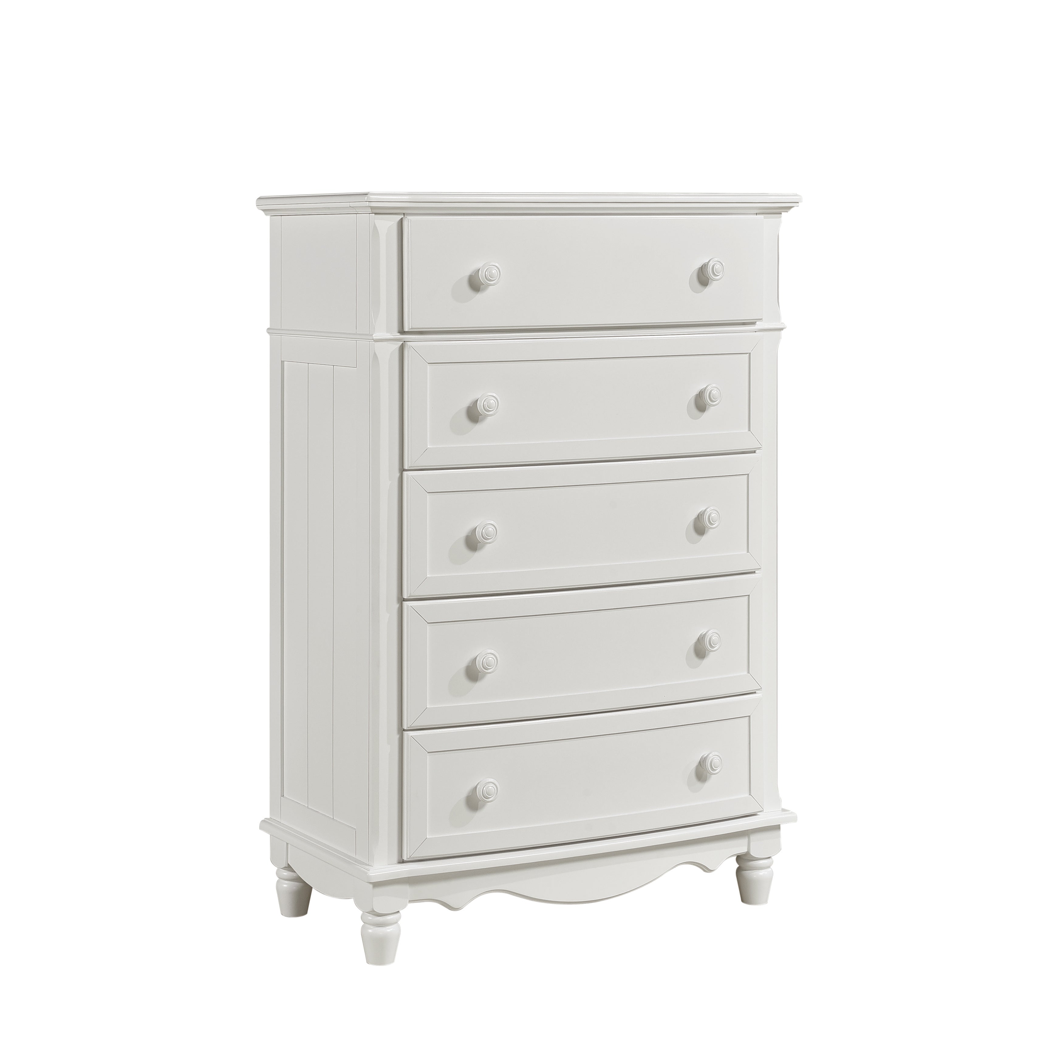 Clementine White Chest - B1799-9 - Bien Home Furniture &amp; Electronics