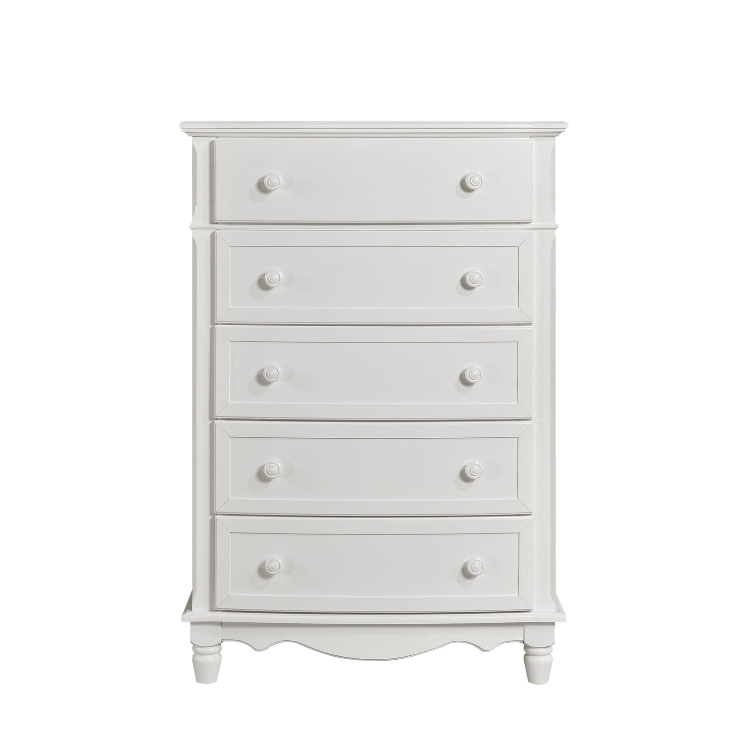 Clementine White Chest - B1799-9 - Bien Home Furniture &amp; Electronics