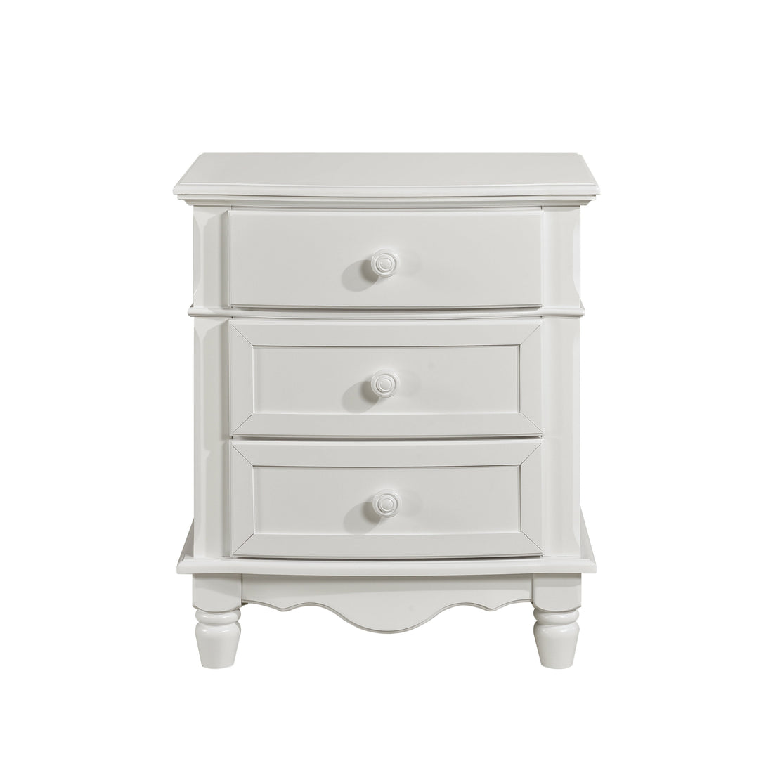 Clementine White Nightstand - B1799-4 - Bien Home Furniture & Electronics