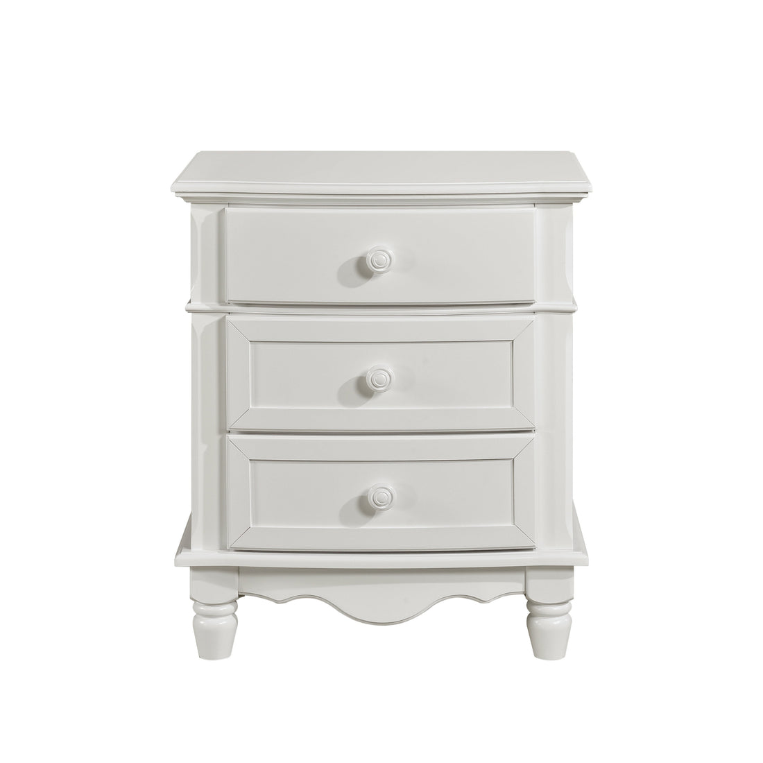 Clementine White Nightstand - B1799-4 - Bien Home Furniture &amp; Electronics
