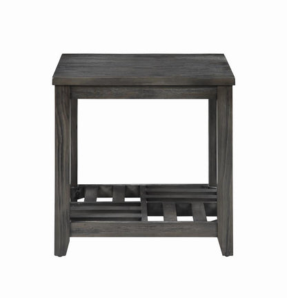 Cliffview 1-Shelf Rectangular End Table Gray - 722287 - Bien Home Furniture &amp; Electronics