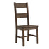 Coleman Rustic Golden Brown Dining Side Chairs, Set of 2 - 107042 - Bien Home Furniture & Electronics