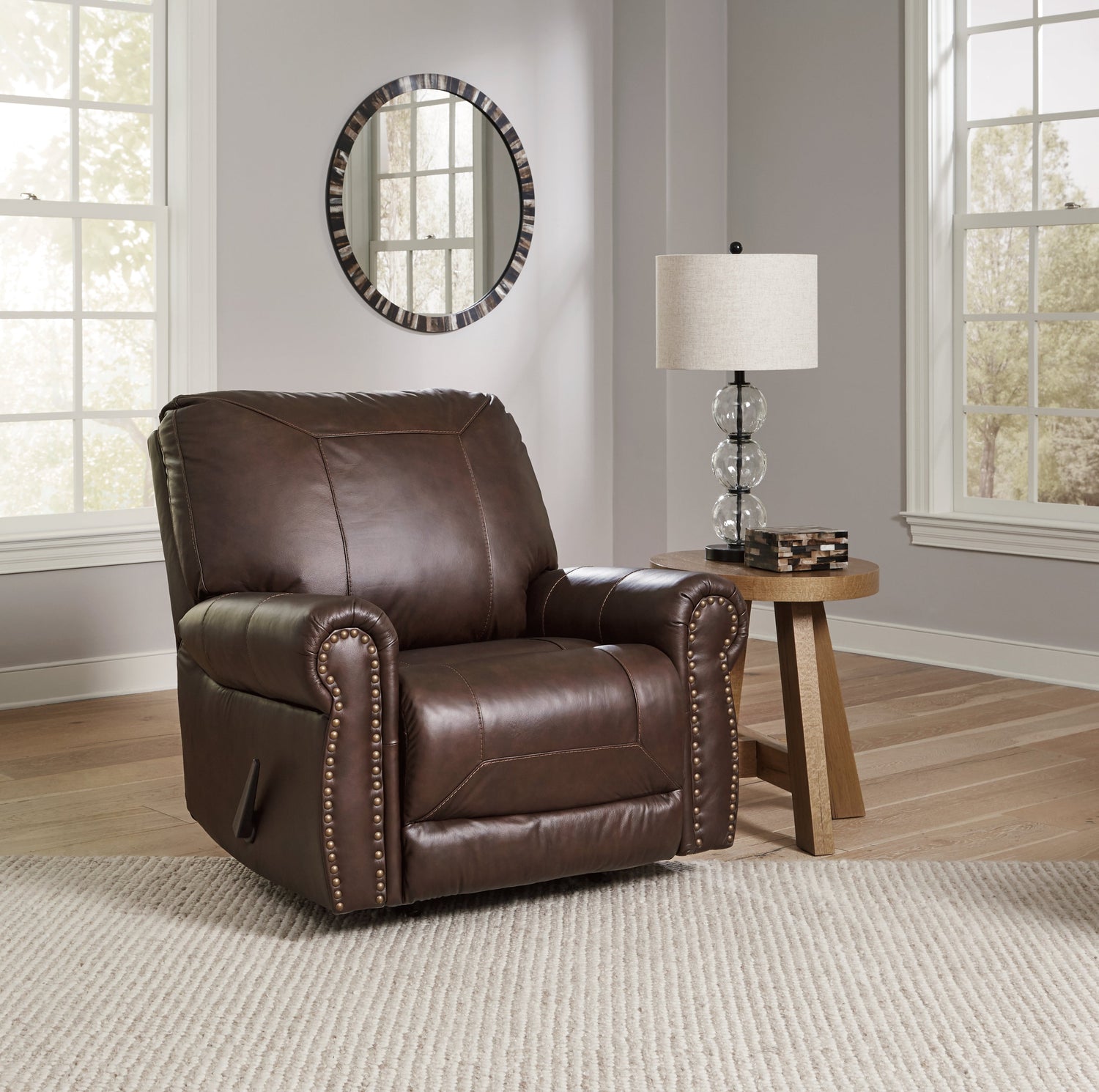 Colleton Dark Brown Recliner - 5210725 - Bien Home Furniture &amp; Electronics