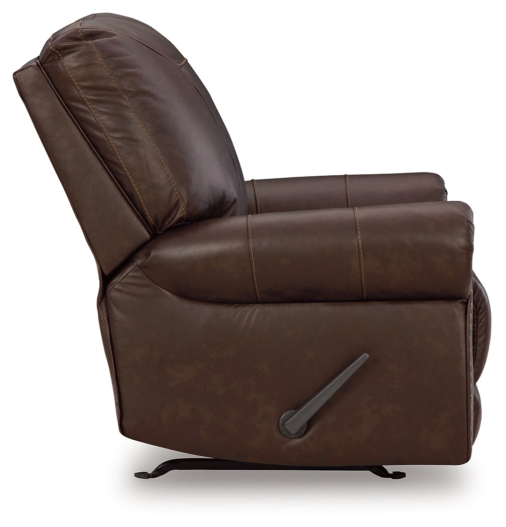 Colleton Dark Brown Recliner - 5210725 - Bien Home Furniture &amp; Electronics