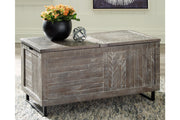 Coltport Distressed Gray Storage Trunk - A4000338 - Bien Home Furniture & Electronics