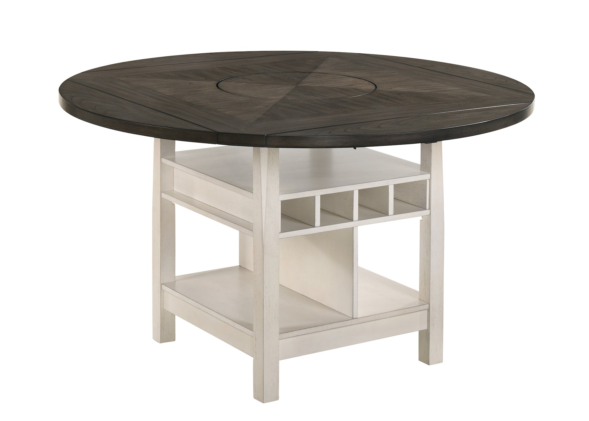 Conner Chalk/Gray Counter Height Table - SET | 2849CG-T-LEG | 2849CG-T-TOP - Bien Home Furniture &amp; Electronics