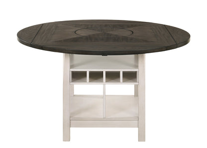 Conner Chalk/Gray Counter Height Table - SET | 2849CG-T-LEG | 2849CG-T-TOP - Bien Home Furniture &amp; Electronics