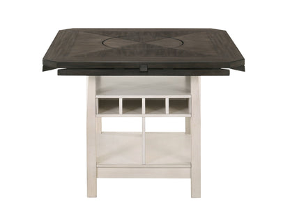 Conner Chalk/Gray Counter Height Table - SET | 2849CG-T-LEG | 2849CG-T-TOP - Bien Home Furniture &amp; Electronics