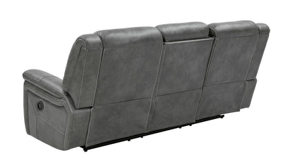 Conrad 2-Piece Living Room Set Gray - 650354-S2 - Bien Home Furniture &amp; Electronics
