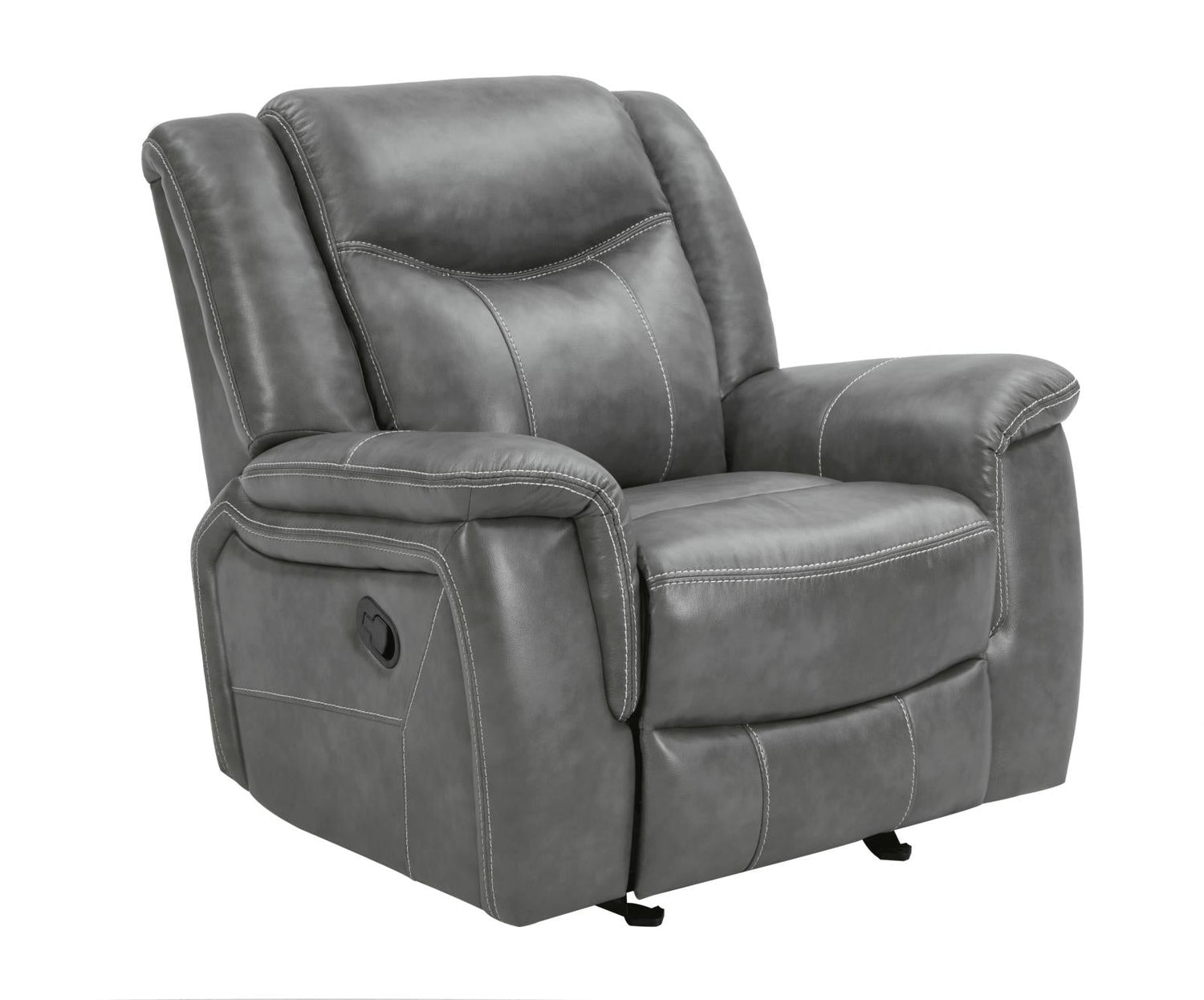 Conrad 3-Piece Living Room Set Gray - 650354-S3 - Bien Home Furniture &amp; Electronics