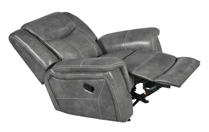 Conrad 3-Piece Living Room Set Gray - 650354-S3 - Bien Home Furniture &amp; Electronics