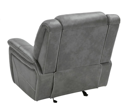 Conrad 3-Piece Living Room Set Gray - 650354-S3 - Bien Home Furniture &amp; Electronics