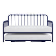Constance Navy Blue Daybed With Lift-Up Trundle - 4983BU-NT - Bien Home Furniture & Electronics