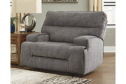 Coombs Charcoal Oversized Recliner - 4530252 - Bien Home Furniture & Electronics