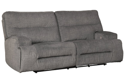 Coombs Charcoal Power Reclining Sofa - 4530247 - Bien Home Furniture &amp; Electronics