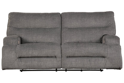 Coombs Charcoal Power Reclining Sofa - 4530247 - Bien Home Furniture &amp; Electronics