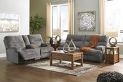 Coombs Charcoal Reclining Living Room Set - SET | 4530281 | 4530294 | 4530252 - Bien Home Furniture & Electronics