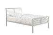 Cooper Full Metal Bed Silver - 300201F - Bien Home Furniture & Electronics