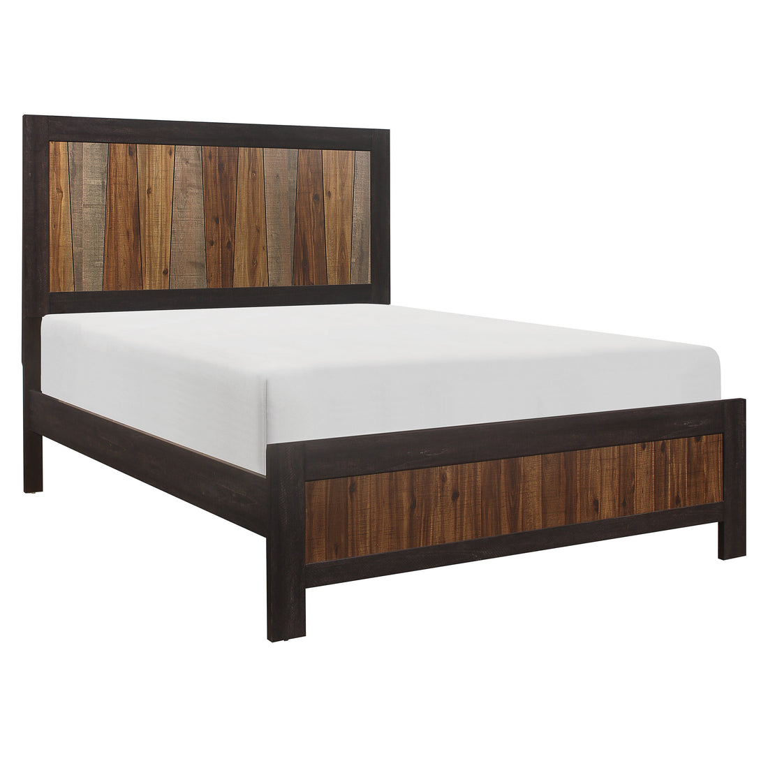 Cooper Wire Brushed Full Panel Bed - SET | 2059F-1 | 2059T-3 - Bien Home Furniture &amp; Electronics