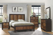 Cooper Wire Brushed Panel Bedroom Set - SET | 2059-1 | 2059-3 | 2059-5 | 2059-6 | 2059-4 | 2059-9 - Bien Home Furniture & Electronics