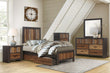 Cooper Wire Brushed Storage Panel Youth Bedroom Set - SET | 2059F-1 | 2059T-3 | 2059-T | 2059-4 | 2059-9 - Bien Home Furniture & Electronics