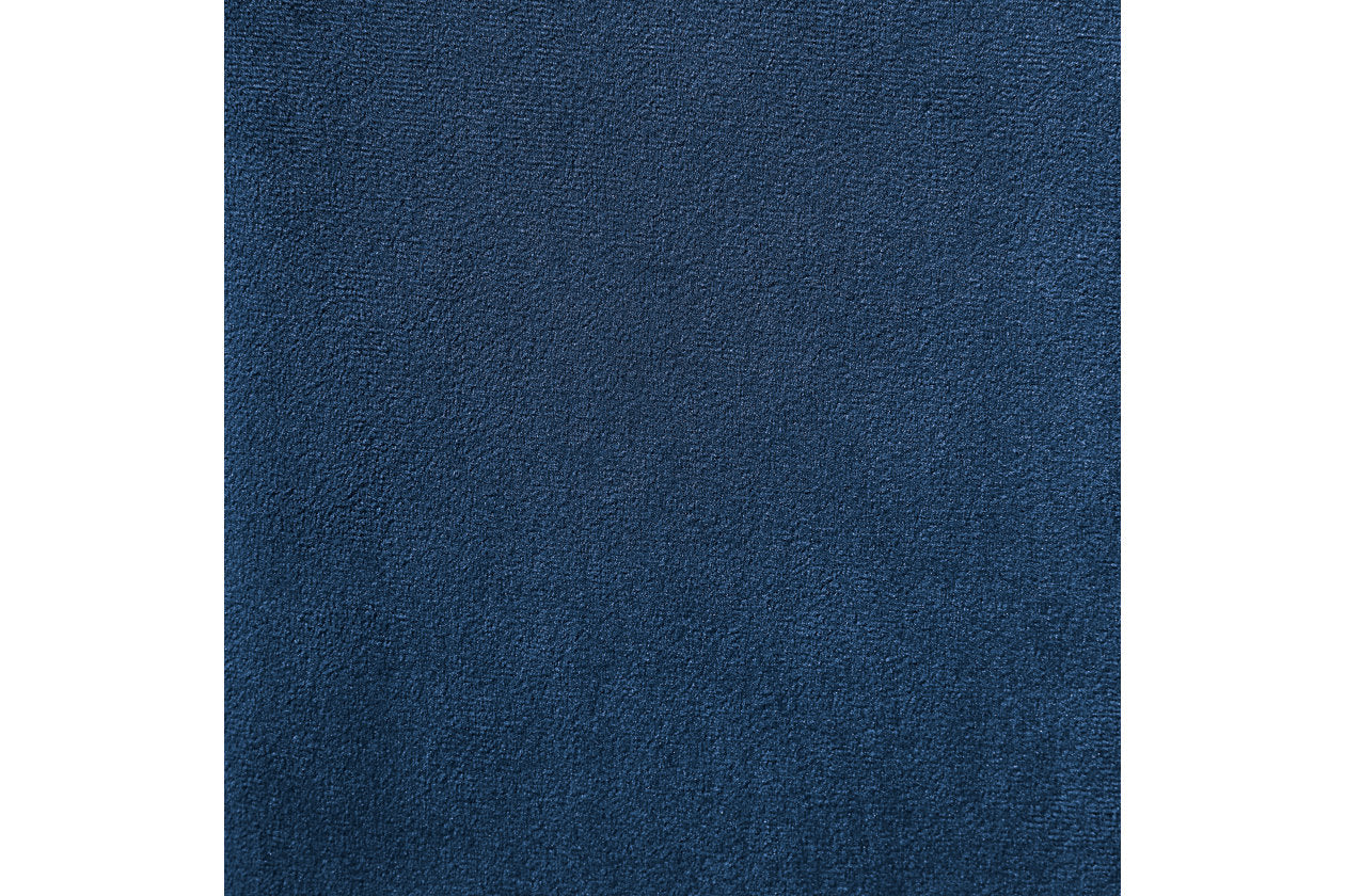 Coralayne Blue King Upholstered Bed - SET | B650-176 | B650-178 - Bien Home Furniture &amp; Electronics