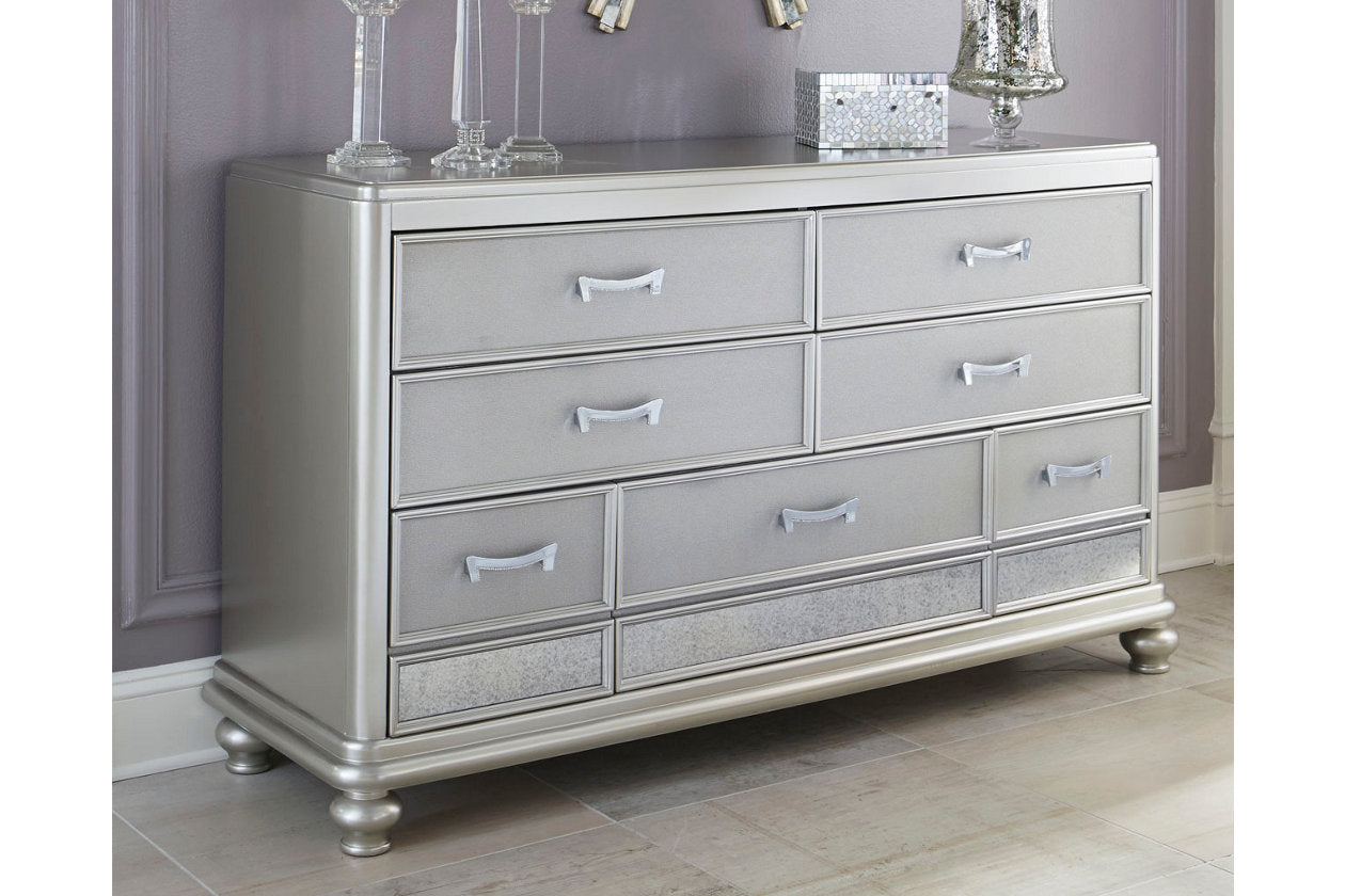 Coralayne Silver Dresser - B650-31 - Bien Home Furniture &amp; Electronics