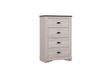 Coralee Chalk/Gray Chest - B8130-4 - Bien Home Furniture & Electronics