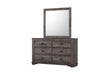 Coralee Gray Bedroom Mirror (Mirror Only) - B8100-11 - Bien Home Furniture & Electronics