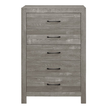 Corbin Gray Chest - 1534GY-9 - Bien Home Furniture &amp; Electronics