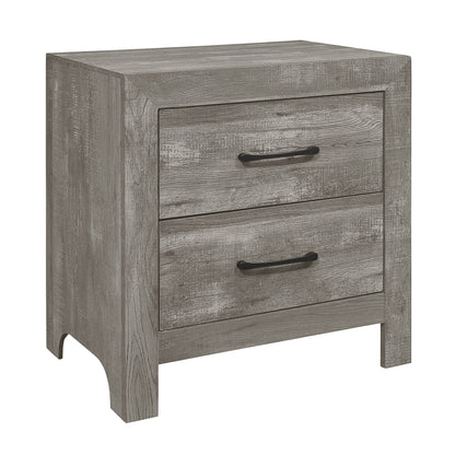 Corbin Gray Panel Bedroom Set - SET | 1534GYK-1EK | 1534GY-5 | 1534GY-6 | 1534GY-4 | 1534GY-9 - Bien Home Furniture &amp; Electronics