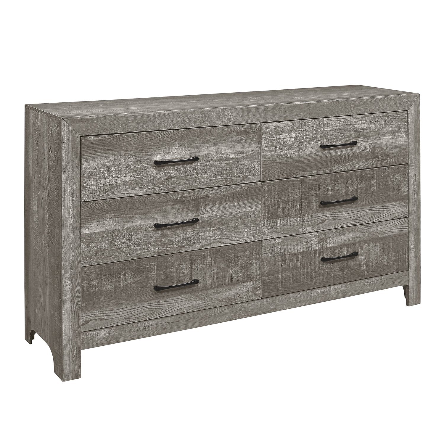 Corbin Gray Panel Bedroom Set - SET | 1534GYK-1EK | 1534GY-5 | 1534GY-6 | 1534GY-4 | 1534GY-9 - Bien Home Furniture &amp; Electronics