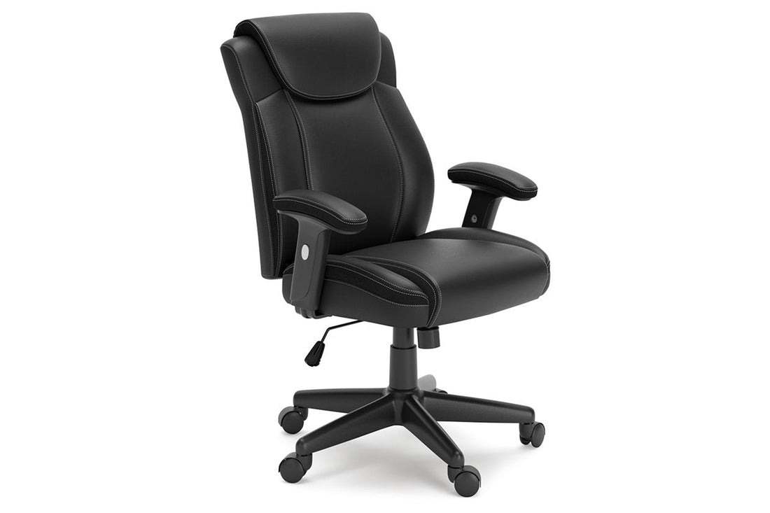 Corbindale Black Home Office Chair - H220-06A - Bien Home Furniture &amp; Electronics