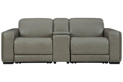 Correze Gray 3-Piece Power Reclining Loveseat - SET | U9420257 | U9420258 | U9420262 - Bien Home Furniture &amp; Electronics