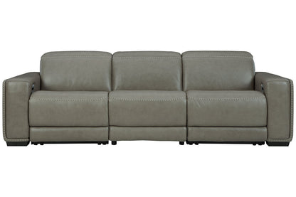 Correze Gray 3-Piece Power Reclining Sofa - SET | U9420246 | U9420258 | U9420262 - Bien Home Furniture &amp; Electronics