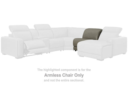 Correze Gray Armless Chair - U9420246 - Bien Home Furniture &amp; Electronics