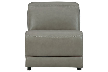 Correze Gray Armless Chair - U9420246 - Bien Home Furniture &amp; Electronics